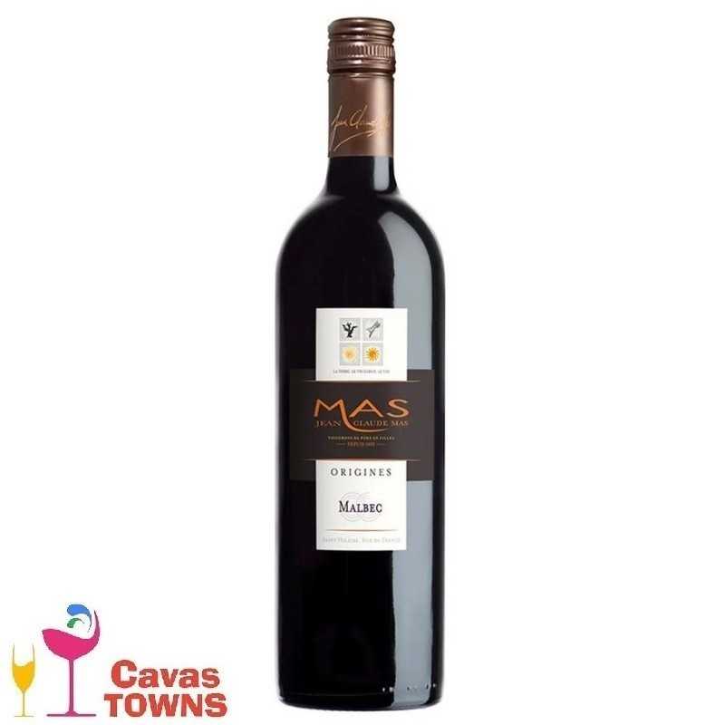 Vino Tinto Jean Claude Mas Origines Malbec 750 ml - Cavas Towns Vino Tinto Jean Claude Mas Origines Malbec 750 ml - Cavas Towns