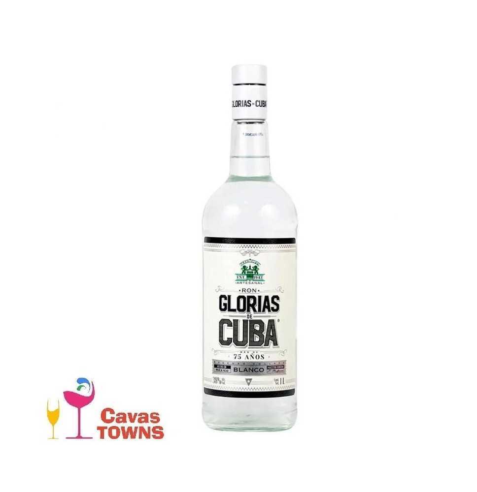 Ron Glorias De Cuba Blanco 1000 ml - Cavas Towns Ron Glorias De Cuba Blanco 1000 ml - Cavas Towns