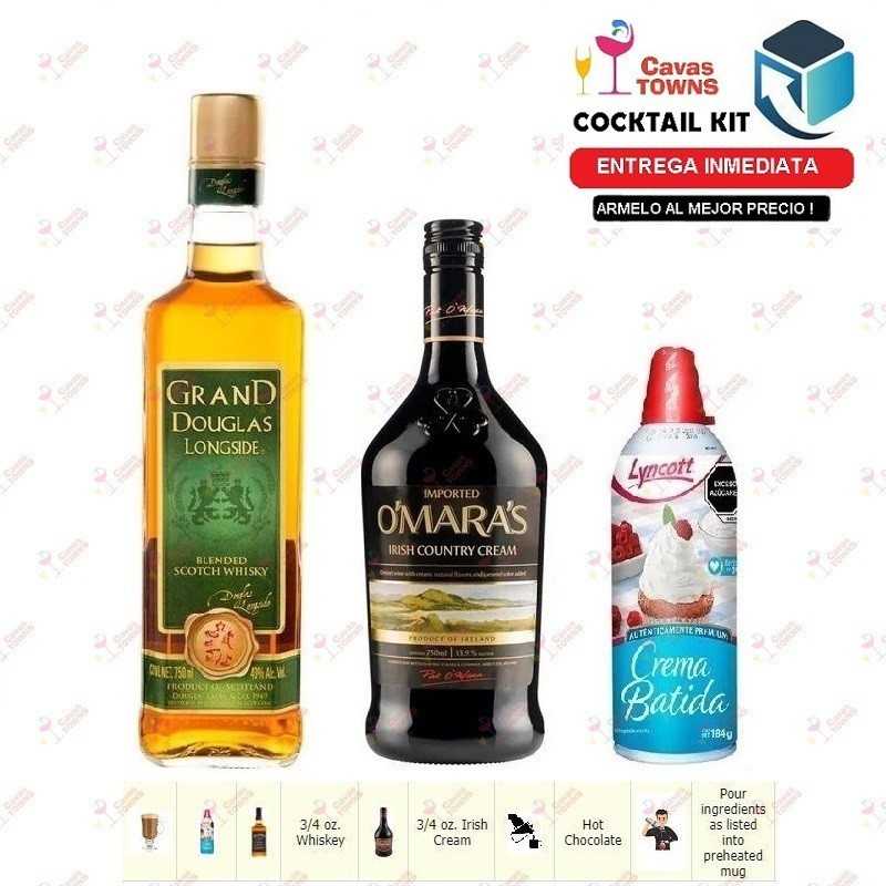 Cocktail Kit Hot Irish Chocolate Receta Recipe - Cavas Towns Cocktail Kit Hot Irish Chocolate Receta Recipe - Cavas Towns