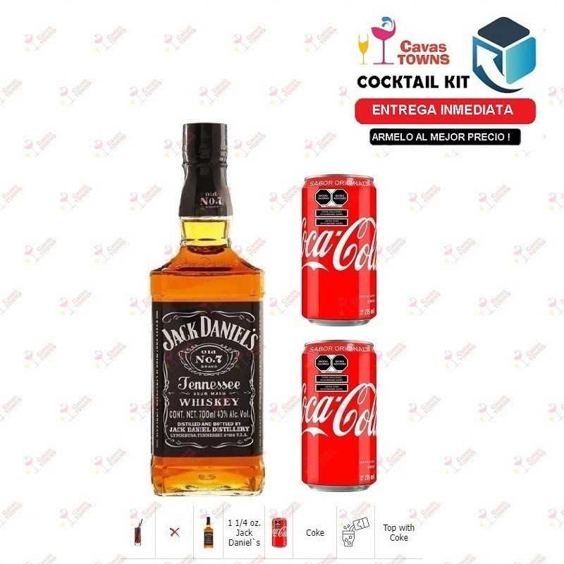 Cocktail Kit Jack and Coke Receta Recipe - Cavas Towns Cocktail Kit Jack and Coke Receta Recipe - Cavas Towns