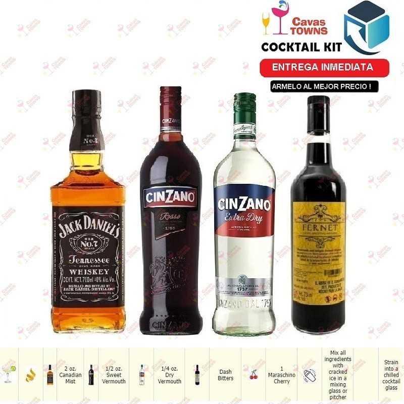 Cocktail Kit Manhattan Perfect Receta Recipe - Cavas Towns Cocktail Kit Manhattan Perfect Receta Recipe - Cavas Towns